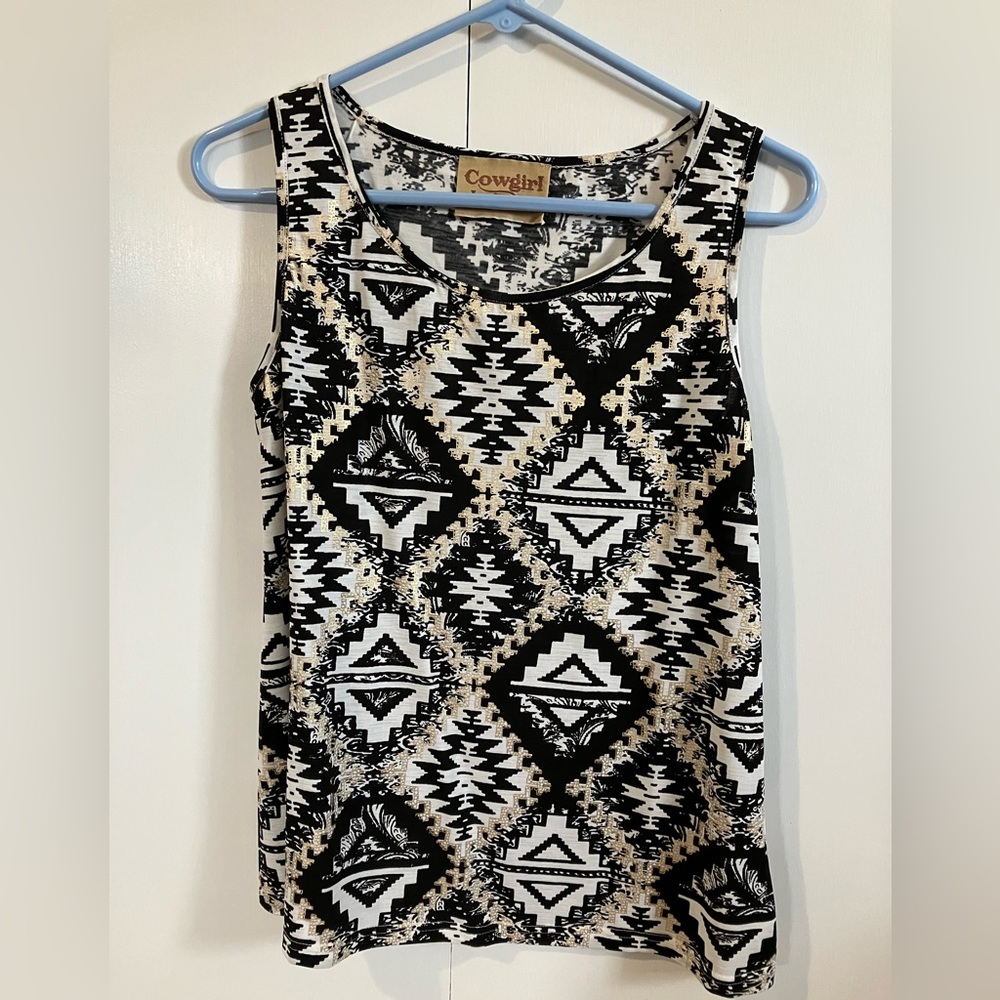 NWOT Cowgirl Legend Tank Top M
